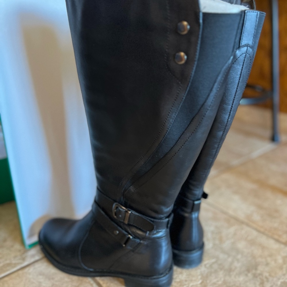 David Tate Saratoga women’s XW calf boots. Size 8W - Picture 2 of 7